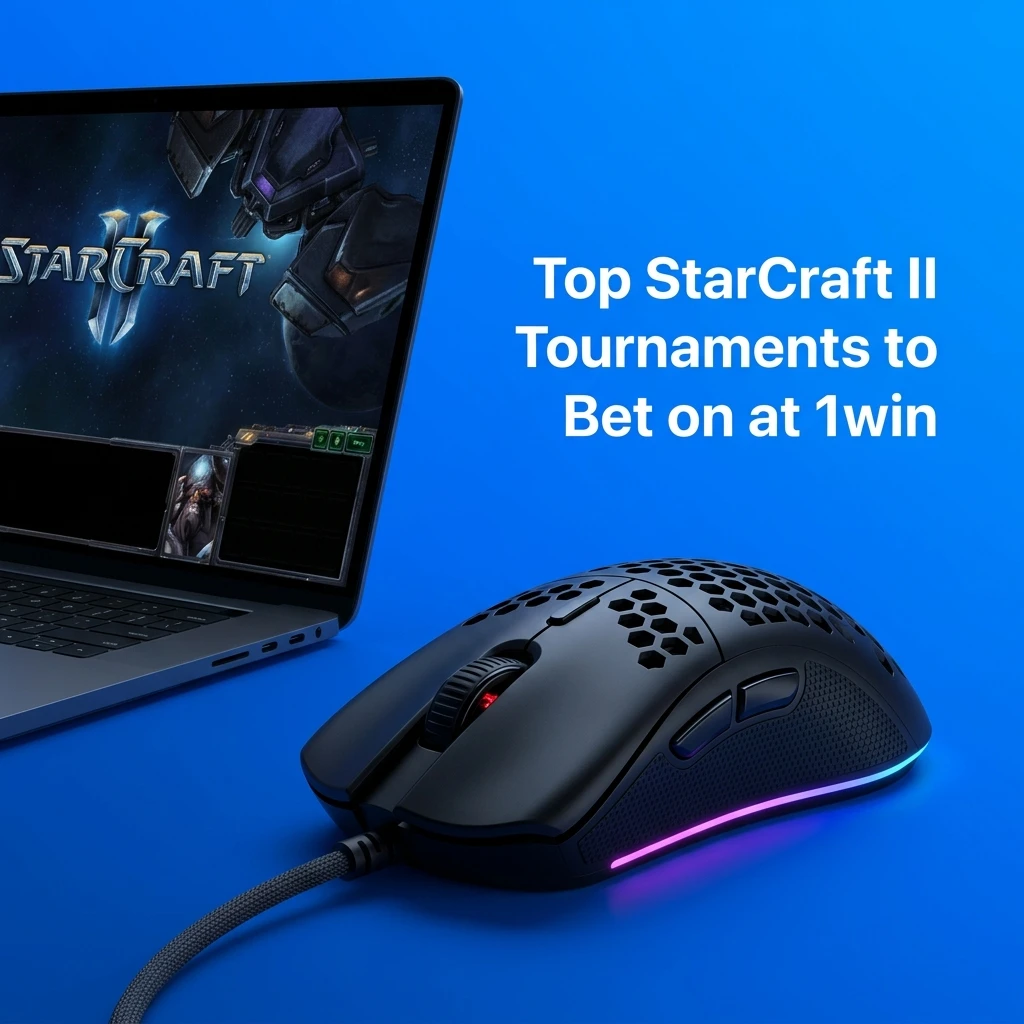 Top StarCraft II tournaments to bet on including GSL, ESL Masters, EWC, DreamHack, and HomeStory Cup at 1win